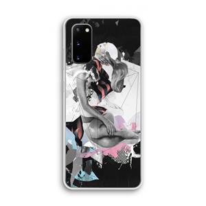 CaseCompany Camouflage de sommeil: Samsung Galaxy S20 Transparant Hoesje
