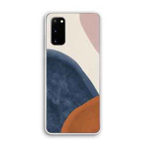 CaseCompany Geo #1: Samsung Galaxy S20 Transparant Hoesje