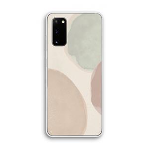 CaseCompany Geo #8: Samsung Galaxy S20 Transparant Hoesje