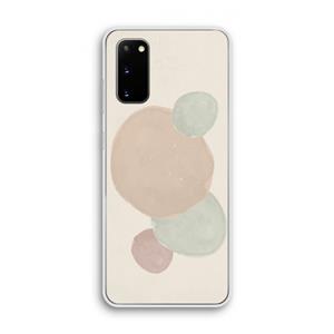 CaseCompany Geo #9: Samsung Galaxy S20 Transparant Hoesje