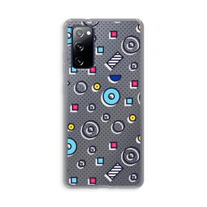 CaseCompany 8-bit N°9: Samsung Galaxy S20 FE / S20 FE 5G Transparant Hoesje