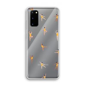 CaseCompany Dans #2: Samsung Galaxy S20 Transparant Hoesje