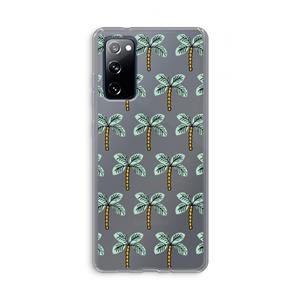 CaseCompany Paradise: Samsung Galaxy S20 FE / S20 FE 5G Transparant Hoesje