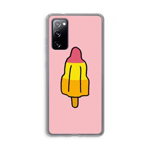 CaseCompany Raketijsje: Samsung Galaxy S20 FE / S20 FE 5G Transparant Hoesje