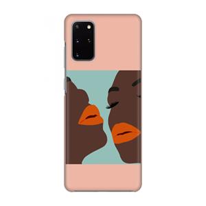 CaseCompany Orange lips: Volledig geprint Samsung Galaxy S20 Plus Hoesje