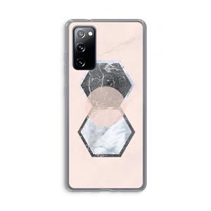 CaseCompany Creatieve toets: Samsung Galaxy S20 FE / S20 FE 5G Transparant Hoesje