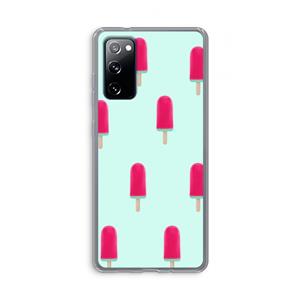 CaseCompany Waterijsje: Samsung Galaxy S20 FE / S20 FE 5G Transparant Hoesje