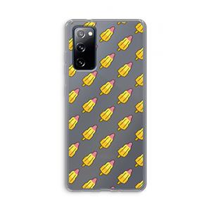 CaseCompany Waterijsjes: Samsung Galaxy S20 FE / S20 FE 5G Transparant Hoesje