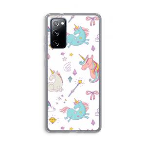 CaseCompany Fantasiewereld: Samsung Galaxy S20 FE / S20 FE 5G Transparant Hoesje
