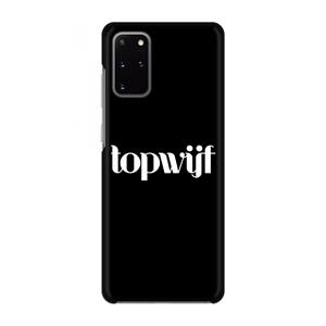 CaseCompany Topwijf Zwart: Volledig geprint Samsung Galaxy S20 Plus Hoesje