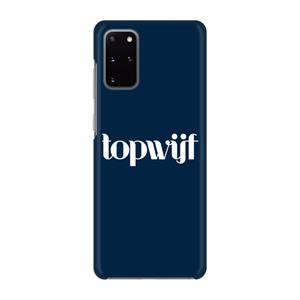 CaseCompany Topwijf Navy: Volledig geprint Samsung Galaxy S20 Plus Hoesje