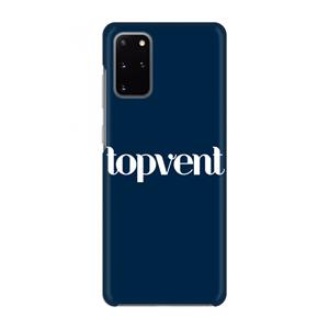 CaseCompany Topvent Navy: Volledig geprint Samsung Galaxy S20 Plus Hoesje