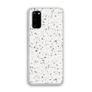 CaseCompany Terrazzo N°14: Samsung Galaxy S20 Transparant Hoesje