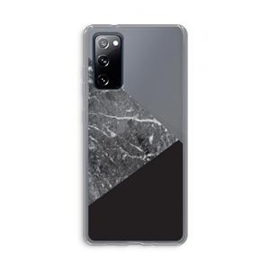 CaseCompany Combinatie marmer: Samsung Galaxy S20 FE / S20 FE 5G Transparant Hoesje