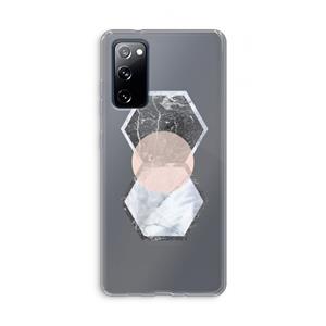 CaseCompany Creatieve toets: Samsung Galaxy S20 FE / S20 FE 5G Transparant Hoesje