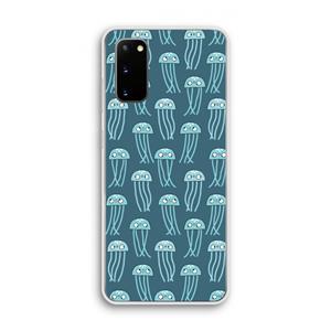 CaseCompany Kwallie: Samsung Galaxy S20 Transparant Hoesje