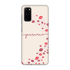CaseCompany Kusjes: Volledig geprint Samsung Galaxy S20 Hoesje