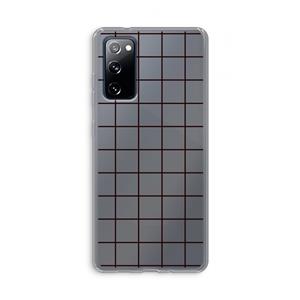 CaseCompany Rooster: Samsung Galaxy S20 FE / S20 FE 5G Transparant Hoesje