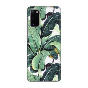 CaseCompany Bananenbladeren: Volledig geprint Samsung Galaxy S20 Hoesje