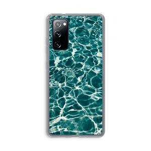 CaseCompany Weerkaatsing water: Samsung Galaxy S20 FE / S20 FE 5G Transparant Hoesje