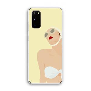 CaseCompany Summer: Samsung Galaxy S20 Transparant Hoesje