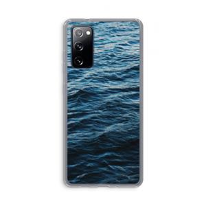 CaseCompany Oceaan: Samsung Galaxy S20 FE / S20 FE 5G Transparant Hoesje