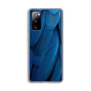 CaseCompany Pauw: Samsung Galaxy S20 FE / S20 FE 5G Transparant Hoesje