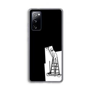 CaseCompany Musketon Painter: Samsung Galaxy S20 FE / S20 FE 5G Transparant Hoesje