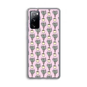 CaseCompany Boompje: Samsung Galaxy S20 FE / S20 FE 5G Transparant Hoesje