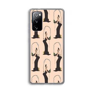 CaseCompany Pop Some Kim: Samsung Galaxy S20 FE / S20 FE 5G Transparant Hoesje