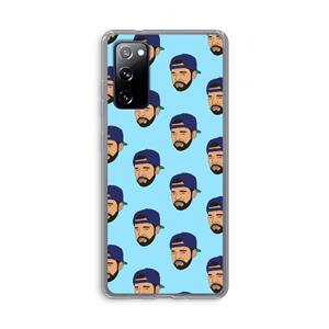CaseCompany Drake Away: Samsung Galaxy S20 FE / S20 FE 5G Transparant Hoesje