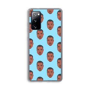 CaseCompany Kanye Call Me℃: Samsung Galaxy S20 FE / S20 FE 5G Transparant Hoesje