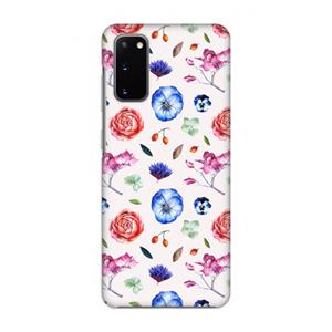 CaseCompany Bloemetjes: Volledig geprint Samsung Galaxy S20 Hoesje