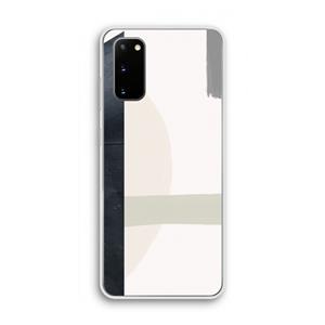 CaseCompany Baca: Samsung Galaxy S20 Transparant Hoesje