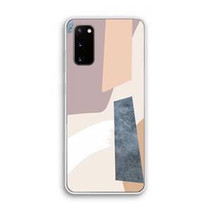 CaseCompany Luca: Samsung Galaxy S20 Transparant Hoesje