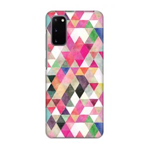 CaseCompany Gekleurde driehoekjes: Volledig geprint Samsung Galaxy S20 Hoesje