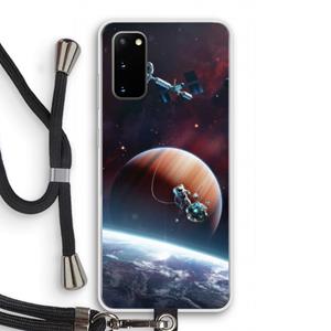 CaseCompany Examiner: Samsung Galaxy S20 Transparant Hoesje met koord