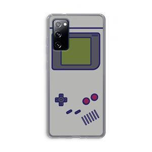 CaseCompany Game On: Samsung Galaxy S20 FE / S20 FE 5G Transparant Hoesje