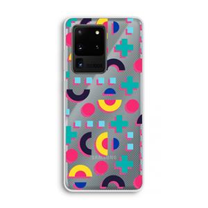 CaseCompany 8-bit N°2: Samsung Galaxy S20 Ultra Transparant Hoesje