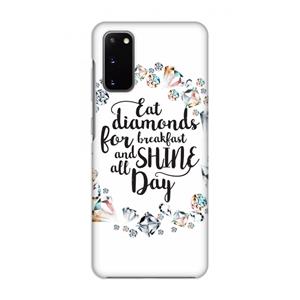 CaseCompany Diamonds: Volledig geprint Samsung Galaxy S20 Hoesje