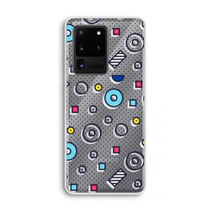 CaseCompany 8-bit N°9: Samsung Galaxy S20 Ultra Transparant Hoesje