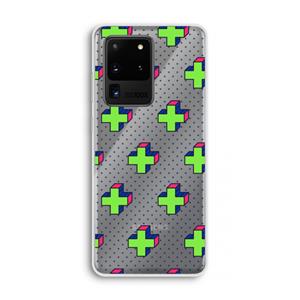 CaseCompany 8-bit N°10: Samsung Galaxy S20 Ultra Transparant Hoesje