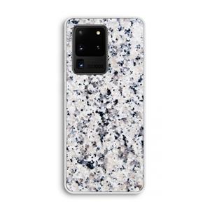 CaseCompany Gespikkelde marmer: Samsung Galaxy S20 Ultra Transparant Hoesje