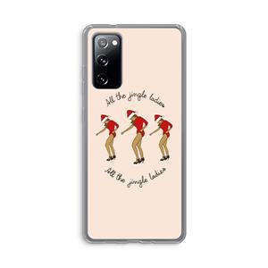 CaseCompany Jingle Ladies: Samsung Galaxy S20 FE / S20 FE 5G Transparant Hoesje