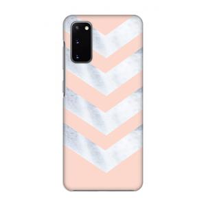 CaseCompany Marmeren pijlen: Volledig geprint Samsung Galaxy S20 Hoesje