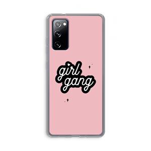 CaseCompany Girl Gang: Samsung Galaxy S20 FE / S20 FE 5G Transparant Hoesje