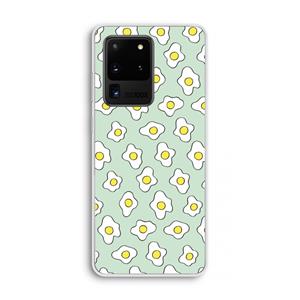CaseCompany Spiegeleitjes: Samsung Galaxy S20 Ultra Transparant Hoesje
