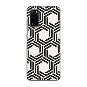 CaseCompany Geometrisch patroon: Volledig geprint Samsung Galaxy S20 Hoesje