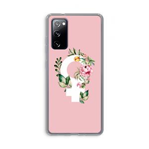 CaseCompany Venus: Samsung Galaxy S20 FE / S20 FE 5G Transparant Hoesje