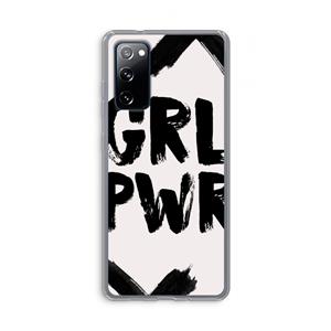 CaseCompany Girl Power #2: Samsung Galaxy S20 FE / S20 FE 5G Transparant Hoesje